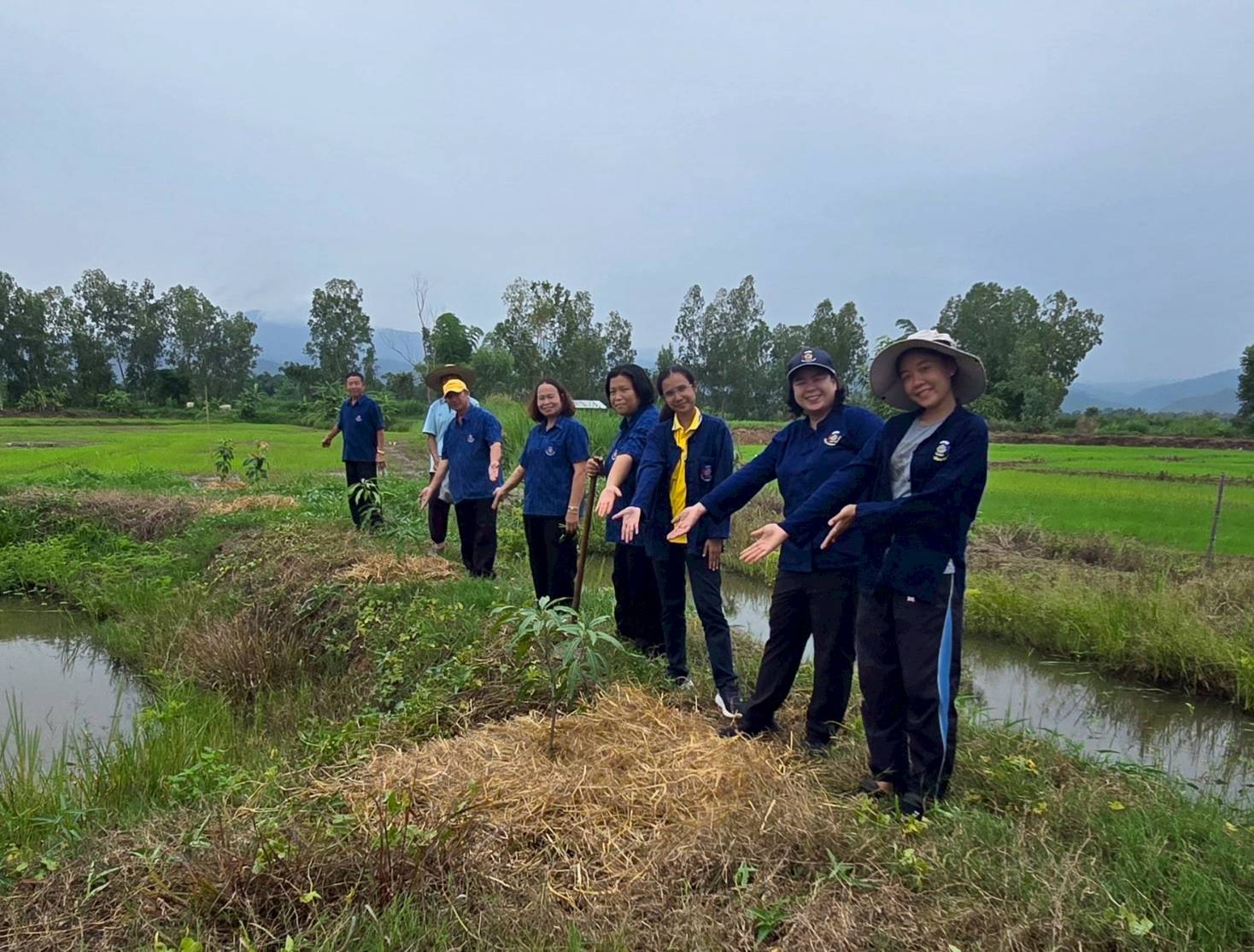 สพอ.ชาติตระการ จัดกิจกรรมเอามื้อสามัคคี​เพื่อเฉลิมพระเกียรติ สมเด็จพระนางเจ้าฯ พระบรมราชินี เนื่องในโอกาสวันเฉลิมพระชนมพรรษา 3 มิถุนายน 2568 และวันสิ่งแวดล้อมโลก และพัฒนาศูนย์เรียนรู้การพัฒนาคุณภาพชีวิตตามหลักทฤษฎีใหม่ ประยุกต์สู่ "โคก หนอง นา" ณ ศูนย์เรียนรู้ โคกหนองนาพัฒนาชุมชน บ้านท่าสะแก หมู่ที่ 4 ตำบลท่าสะแก อำเภอชาติตระการ จังหวัดพิษณุโลก