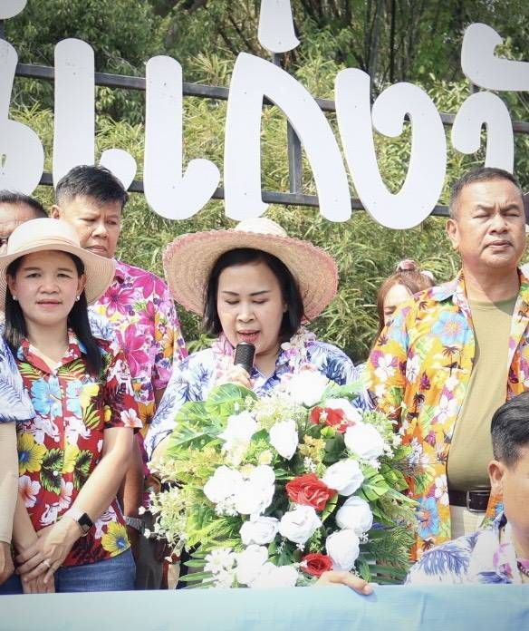 สพอ.ชาติตระการ ร่วมกิจ​กรรม​เปิดแหล่งท่องเที่ยวแก่งบัวคำ ตำบลสวนเมี่ยง หมู่บ้านชุมชน​ท่องเที่ยว OTOP  น​วัต​วิถี​ อำเภอน่าเที่ยว ต้อนรับรับสงกรานต์